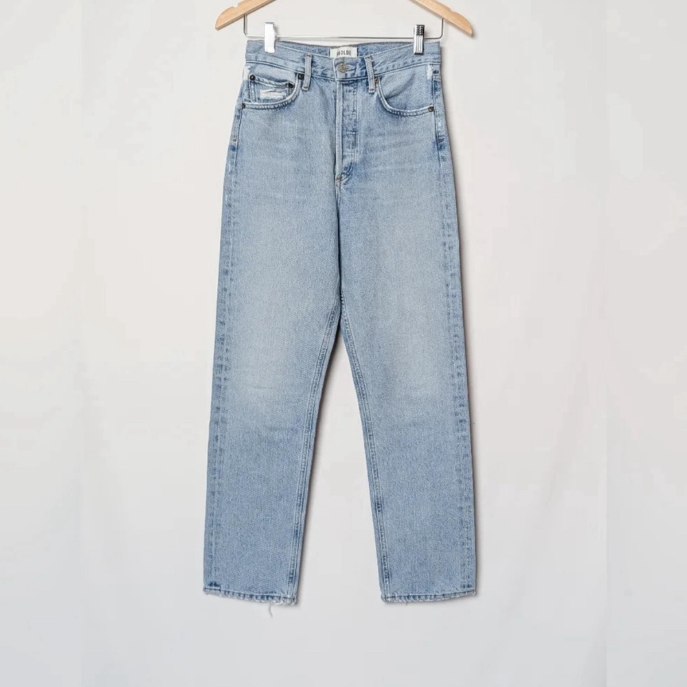 AGOLDE 90's Jeans Light Wash Straight
Leg Jean Snapshot 90s 23 - Picture 3 of 5